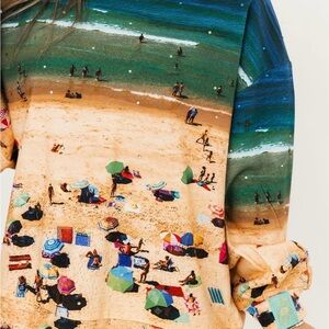 Queen of Sparkles - Full Beach Scene Sweatshirt